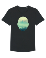 Nature In My Mind Tricou mânecă scurtă guler larg Bărbat Skater