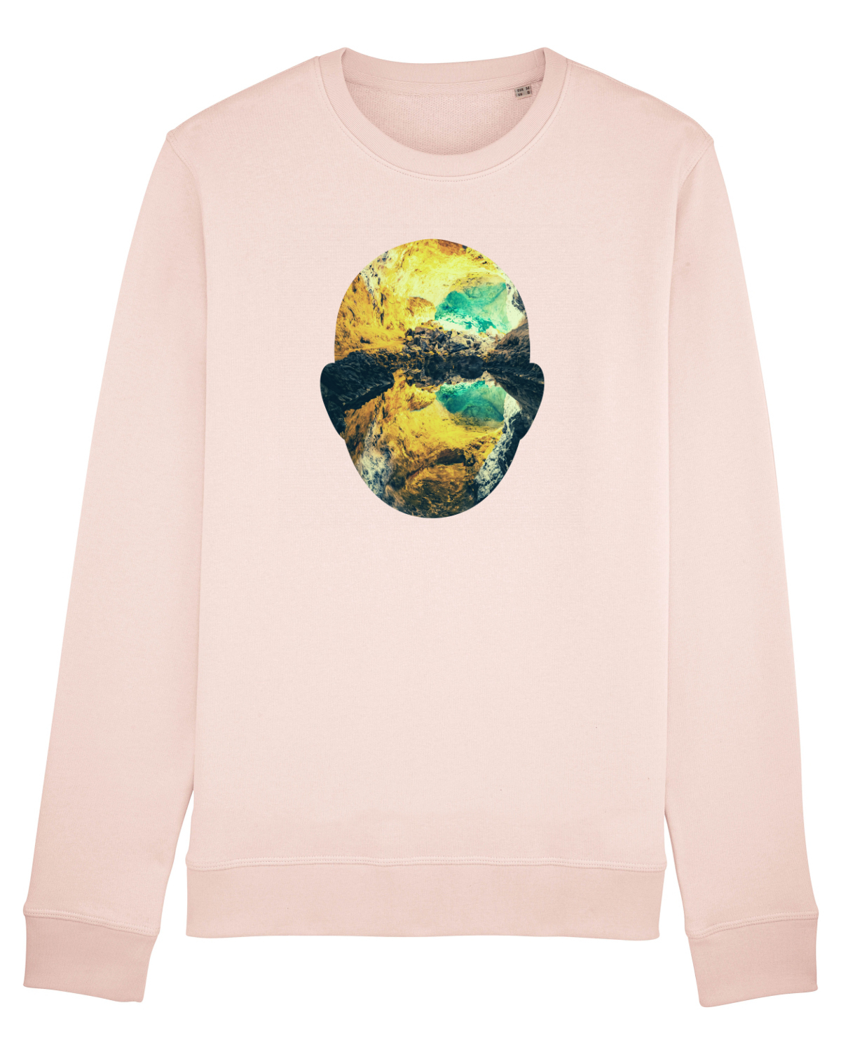 Bluză mânecă lungă Unisex Rise Candy Pink
