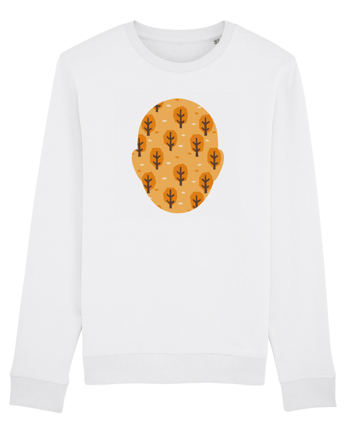 Bluză mânecă lungă Unisex Rise White