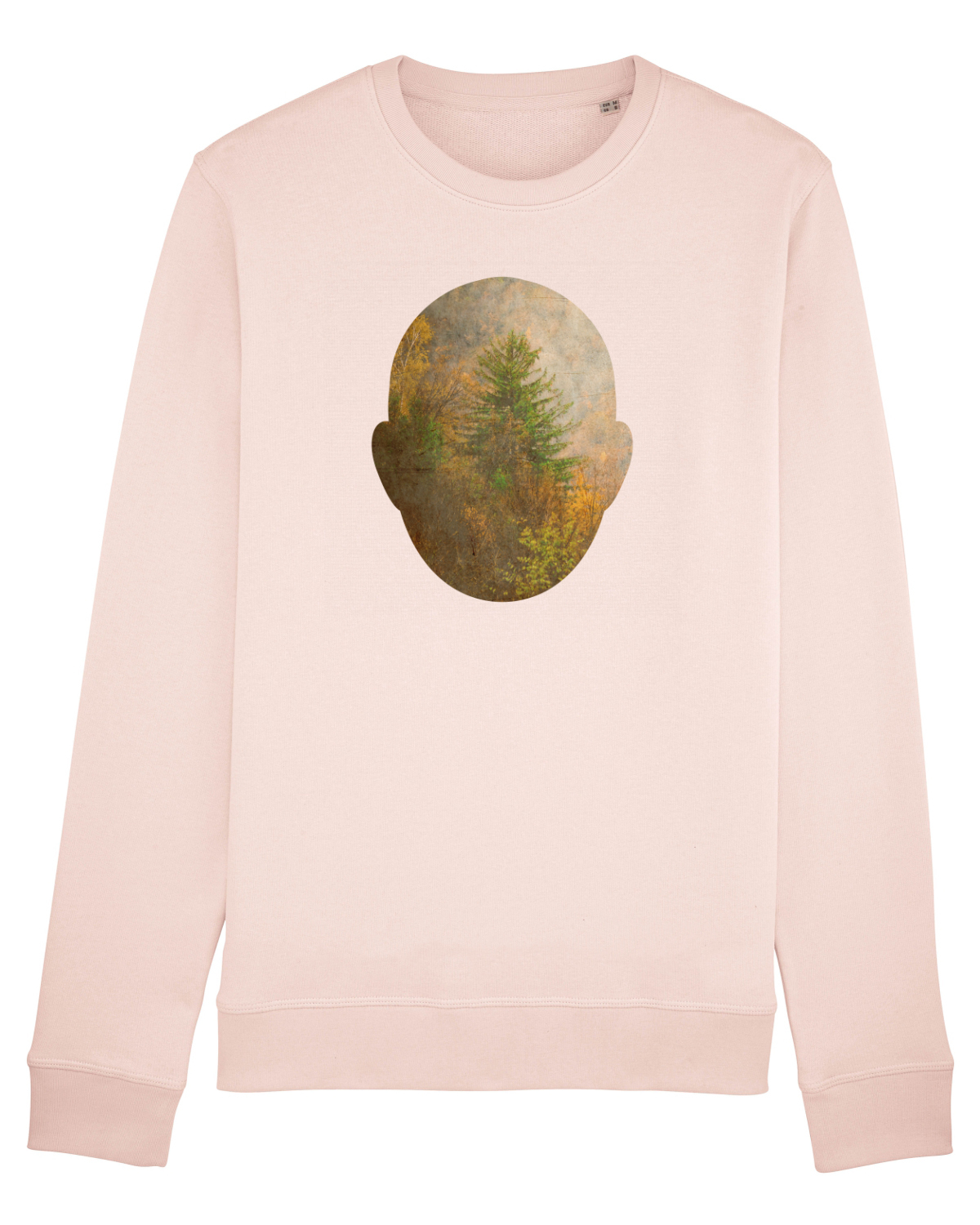 Bluză mânecă lungă Unisex Rise Candy Pink