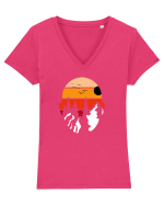 Nature In My Mind Tricou mânecă scurtă guler V Damă Evoker