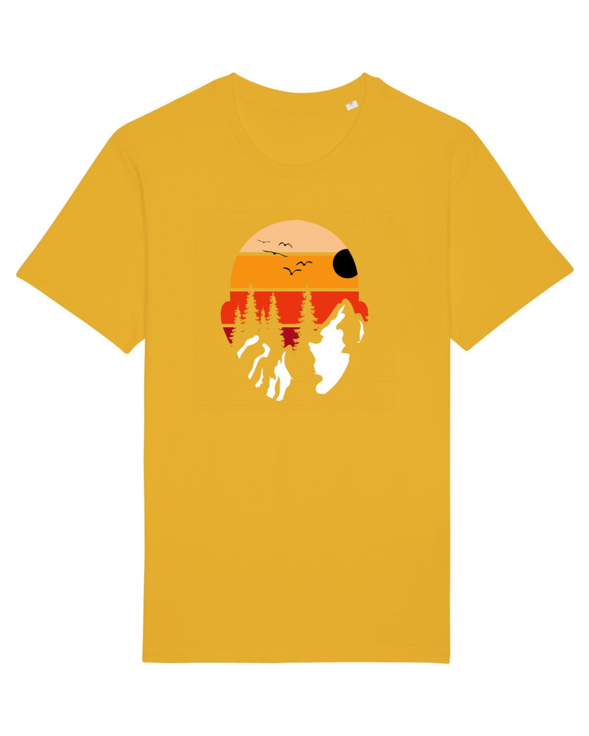Tricou mânecă scurtă Unisex Rocker Spectra Yellow