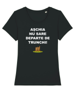 ASCHIA NU SARE DEPARTE Tricou mânecă scurtă guler larg fitted Damă Expresser