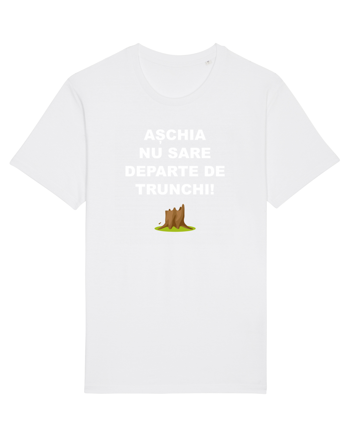 Tricou mânecă scurtă Unisex Rocker White