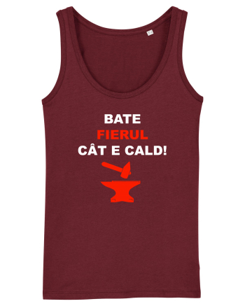 BATE FIERUL CAT E CALD Burgundy