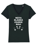MATA BLANDA ZGARIE RAU Tricou mânecă scurtă guler V Damă Evoker