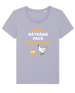 GAINA BATRANA FACE SUPA BUNA Tricou mânecă scurtă guler larg fitted Damă Expresser
