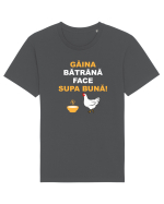 GAINA BATRANA FACE SUPA BUNA Tricou mânecă scurtă Unisex Rocker