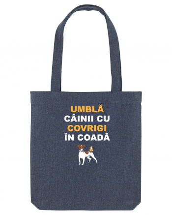 UMBLA CAINII CU COVRIGI IN COADA Midnight Blue