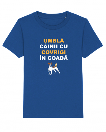 UMBLA CAINII CU COVRIGI IN COADA Majorelle Blue