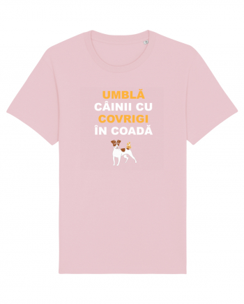 UMBLA CAINII CU COVRIGI IN COADA Cotton Pink