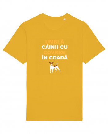 UMBLA CAINII CU COVRIGI IN COADA Spectra Yellow