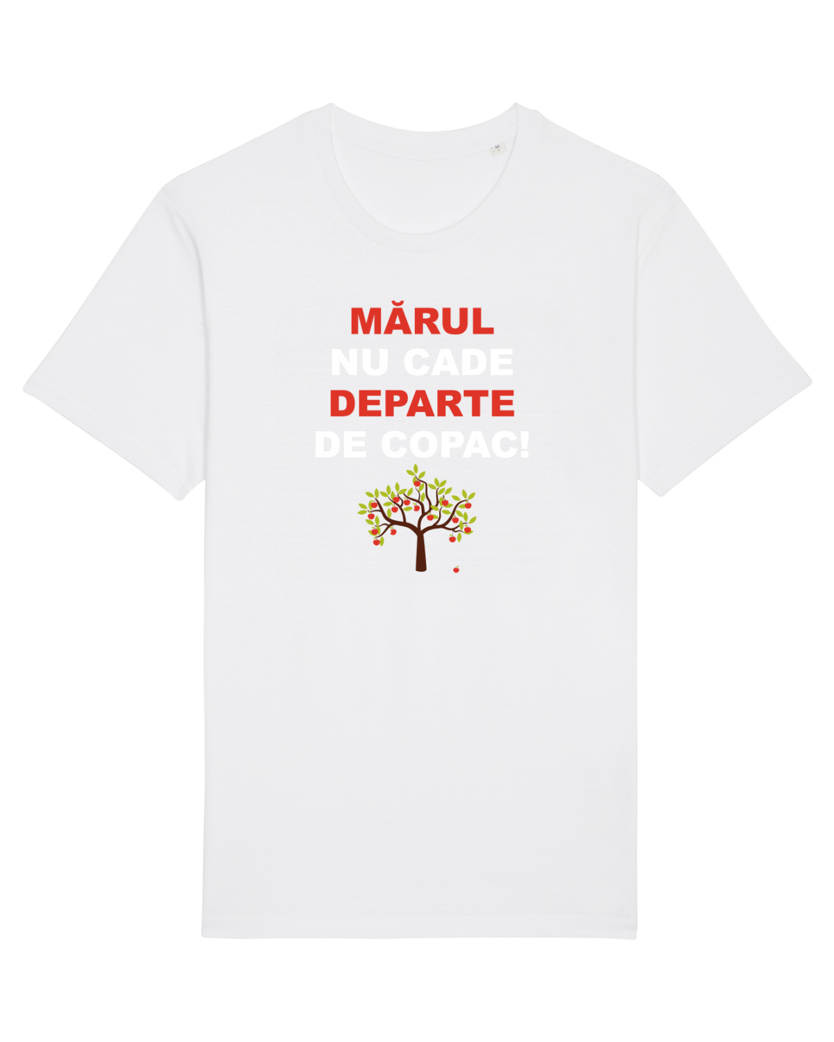 Tricou mânecă scurtă Unisex Rocker White