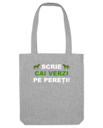 SCRIE CAI VERZI PE PERETI Sacoșă textilă
