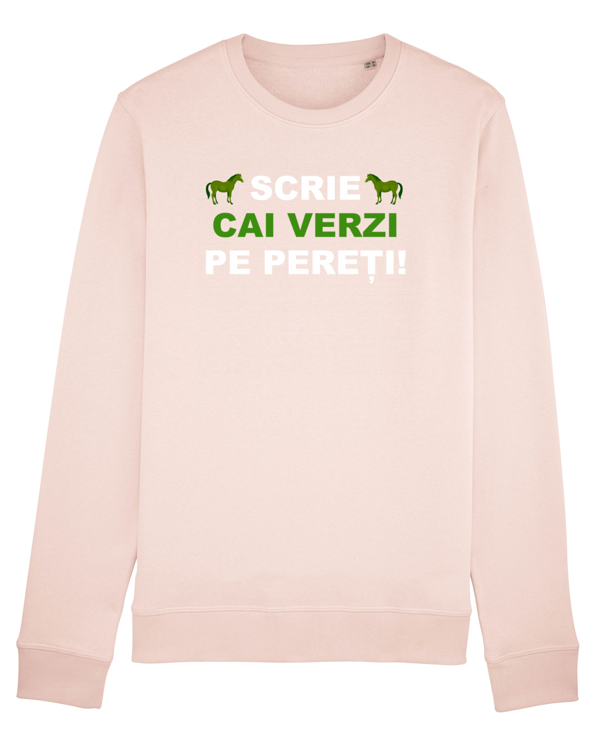 Bluză mânecă lungă Unisex Rise Candy Pink
