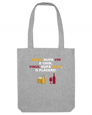 BEREA DUPA VIN E CHIN Heather Grey