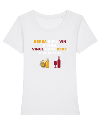 BEREA DUPA VIN E CHIN White