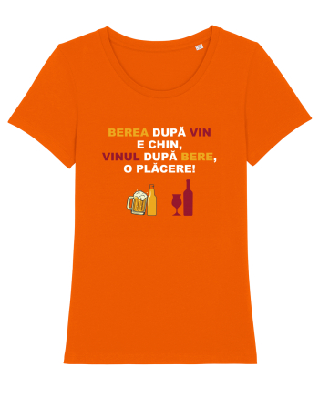 BEREA DUPA VIN E CHIN Bright Orange