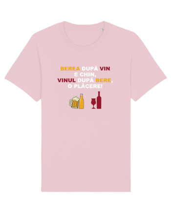 BEREA DUPA VIN E CHIN Cotton Pink