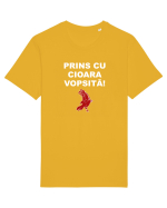 PRINS CU CIOARA VOPSITA Tricou mânecă scurtă Unisex Rocker