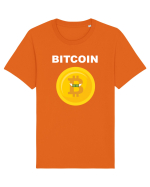 BITCOIN Tricou mânecă scurtă Unisex Rocker