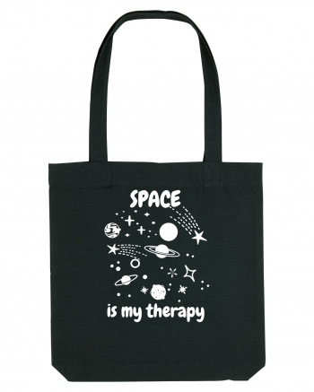 Space Is My Therapy Black