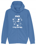 Space Is My Therapy Hanorac cu fermoar Unisex Connector