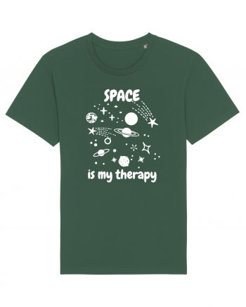 Space Is My Therapy Bottle Green