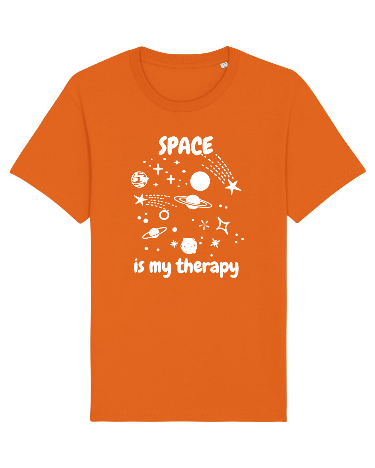 Tricou mânecă scurtă Unisex Rocker Bright Orange