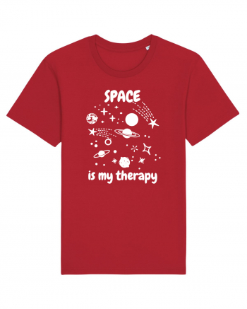 Space Is My Therapy Red