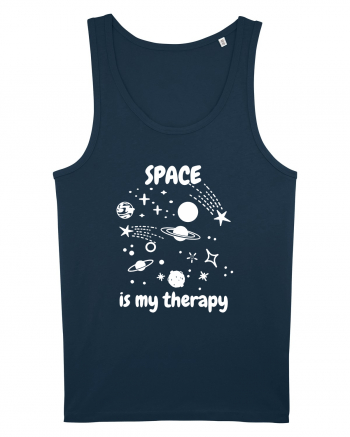 Space Is My Therapy Navy