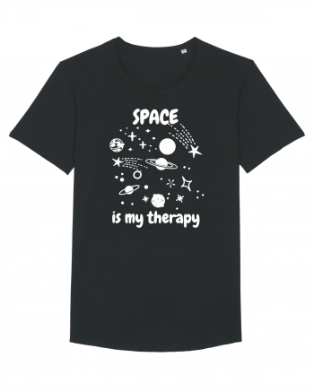 Space Is My Therapy Black