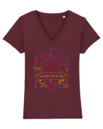 Neon GM Tricou mânecă scurtă guler V Damă Evoker
