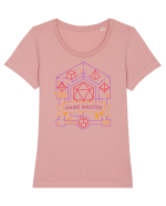 Neon GM Tricou mânecă scurtă guler larg fitted Damă Expresser
