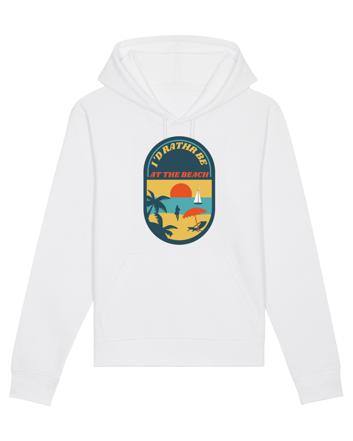 Hanorac Unisex Drummer White