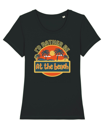 I'd Rather Be At The Beach  Black