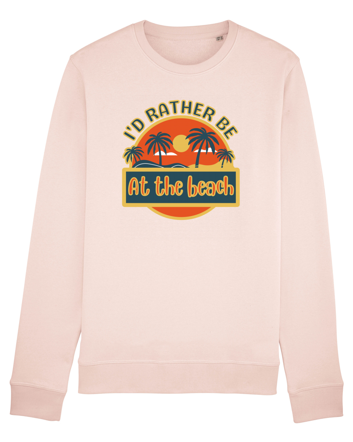 Bluză mânecă lungă Unisex Rise Candy Pink