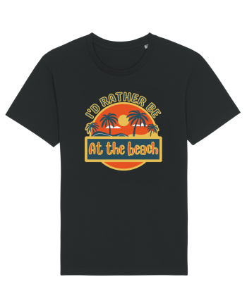 I'd Rather Be At The Beach  Black