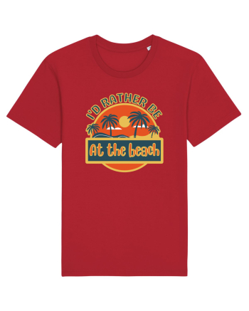 I'd Rather Be At The Beach  Red