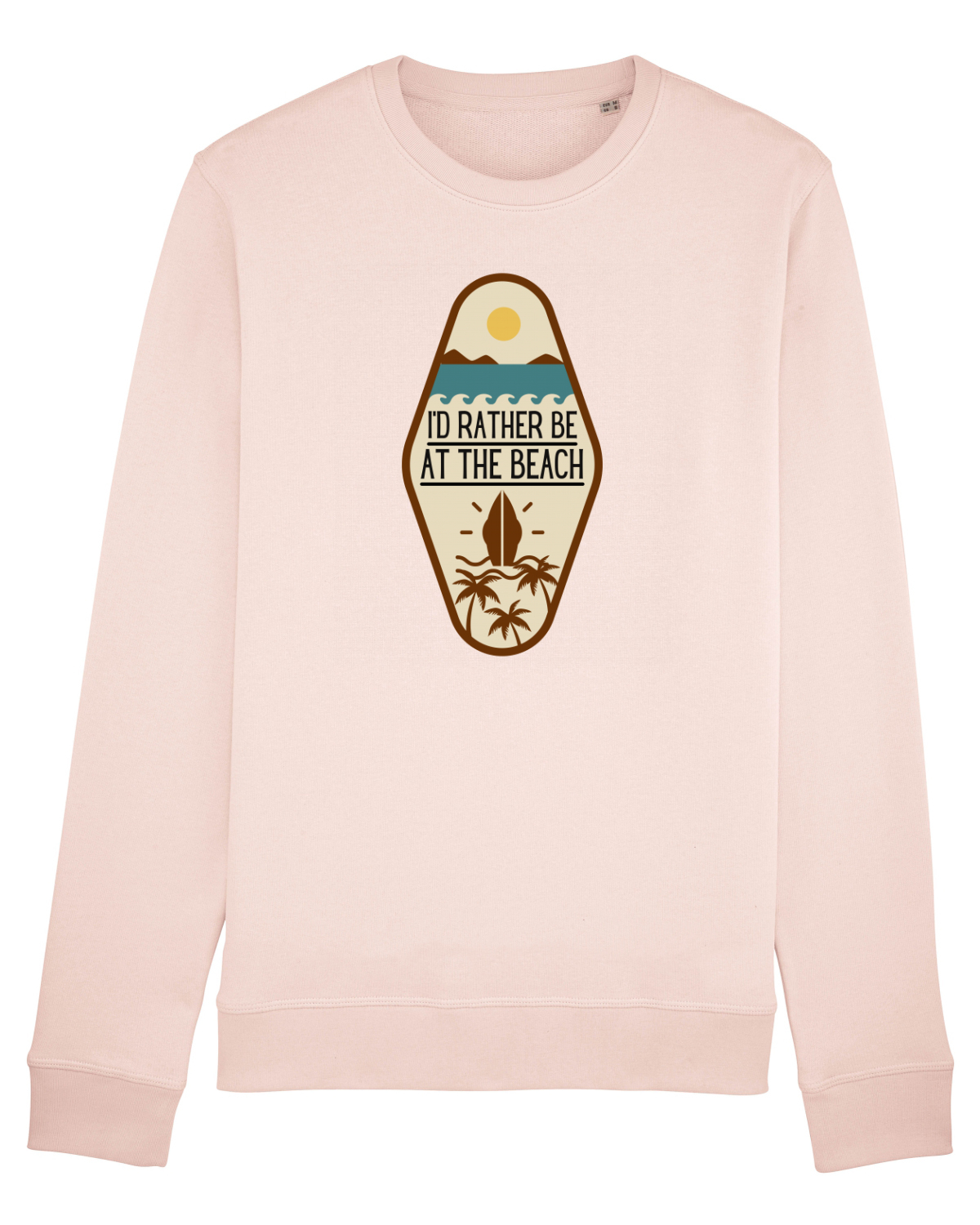 Bluză mânecă lungă Unisex Rise Candy Pink