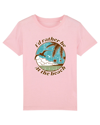 I'd Rather Be At The Beach  Cotton Pink