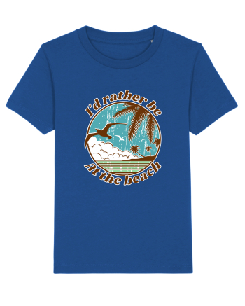 I'd Rather Be At The Beach  Majorelle Blue