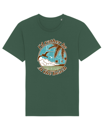 I'd Rather Be At The Beach  Bottle Green