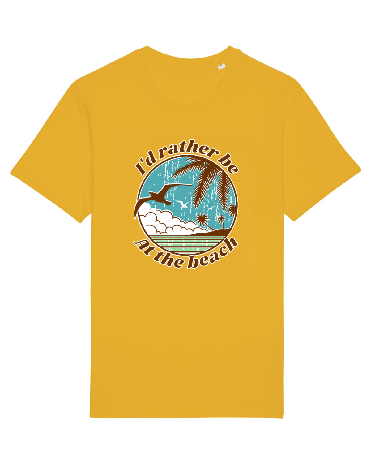 Tricou mânecă scurtă Unisex Rocker Spectra Yellow