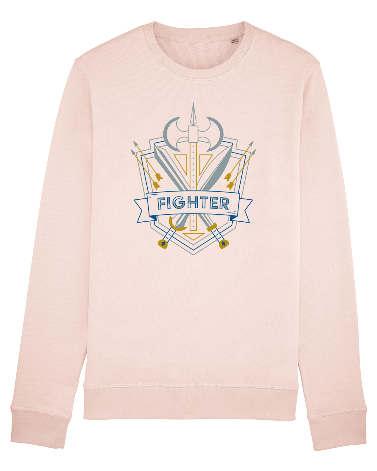 Bluză mânecă lungă Unisex Rise Candy Pink