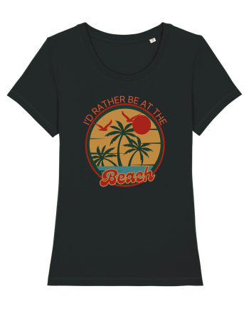 I'd Rather Be At The Beach  Black