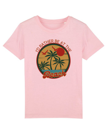 I'd Rather Be At The Beach  Cotton Pink