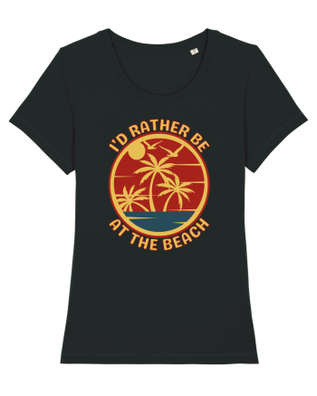 I'd Rather Be At The Beach  Black