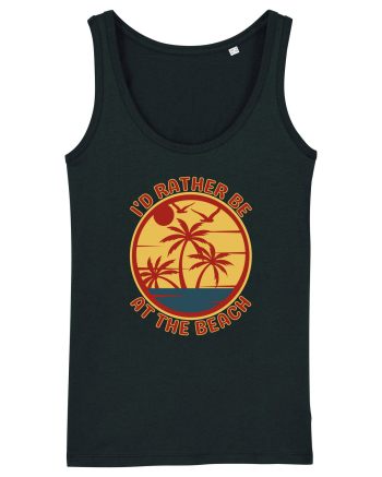I'd Rather Be At The Beach  Black
