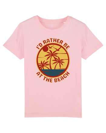 I'd Rather Be At The Beach  Cotton Pink